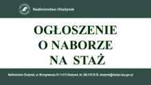 NABÓR NA STAŻ